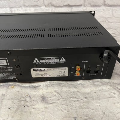 Tascam CD-RW750 CD Rewritable Recorder w/ Rack Ears