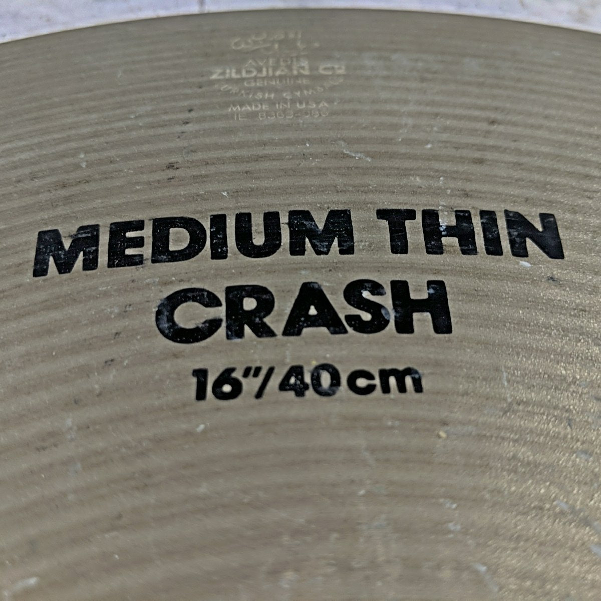 Zildjian 16 Medium Thin Crash Cymbal