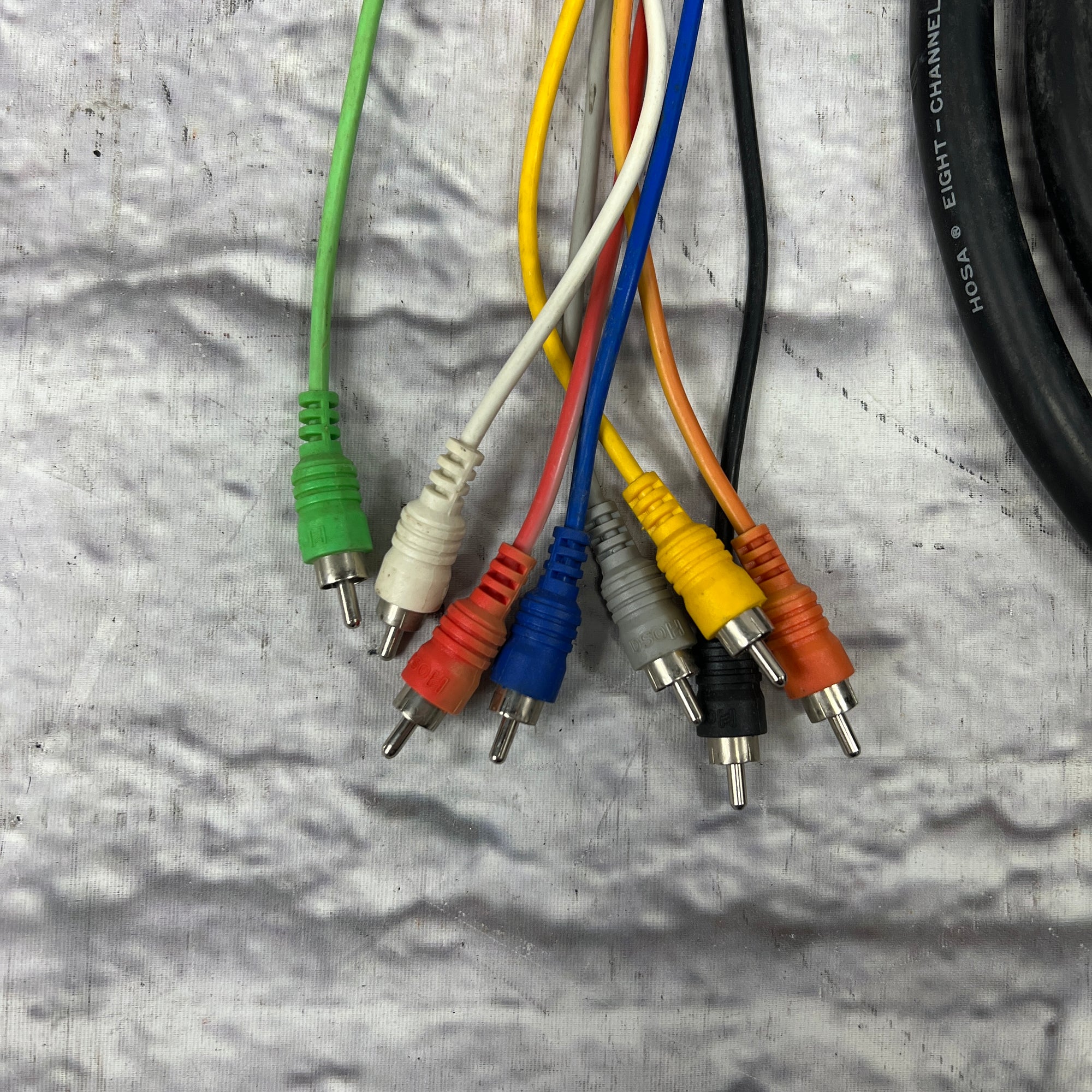 Hosa Eight 8 Channel Hi Definition Recording Snake 1/4 to RCA - 13 Feet