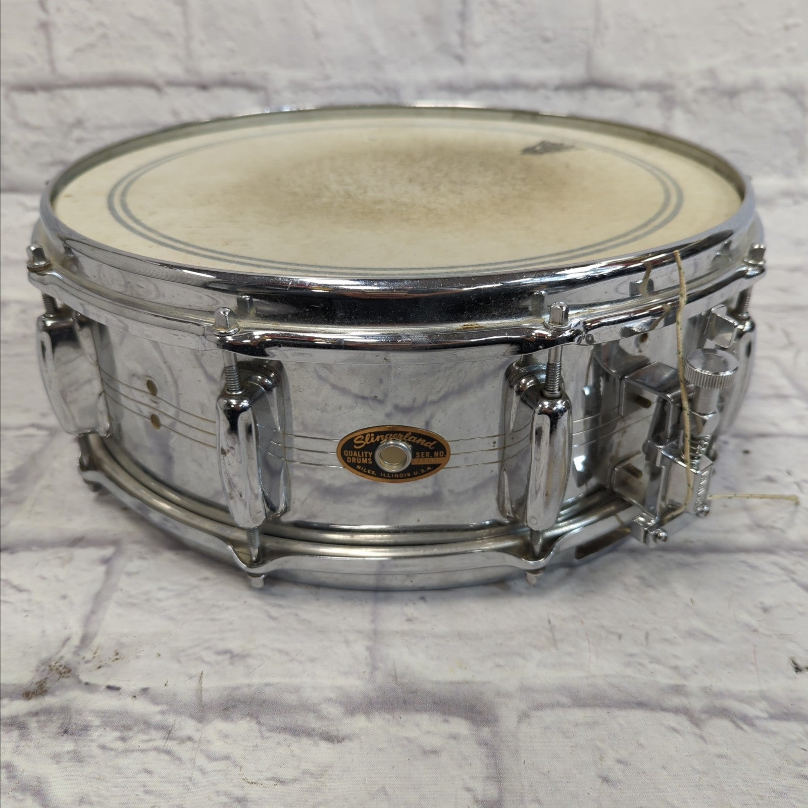 Slingerland Gene Krupa 10 Lug Snare Drum 14x5.5