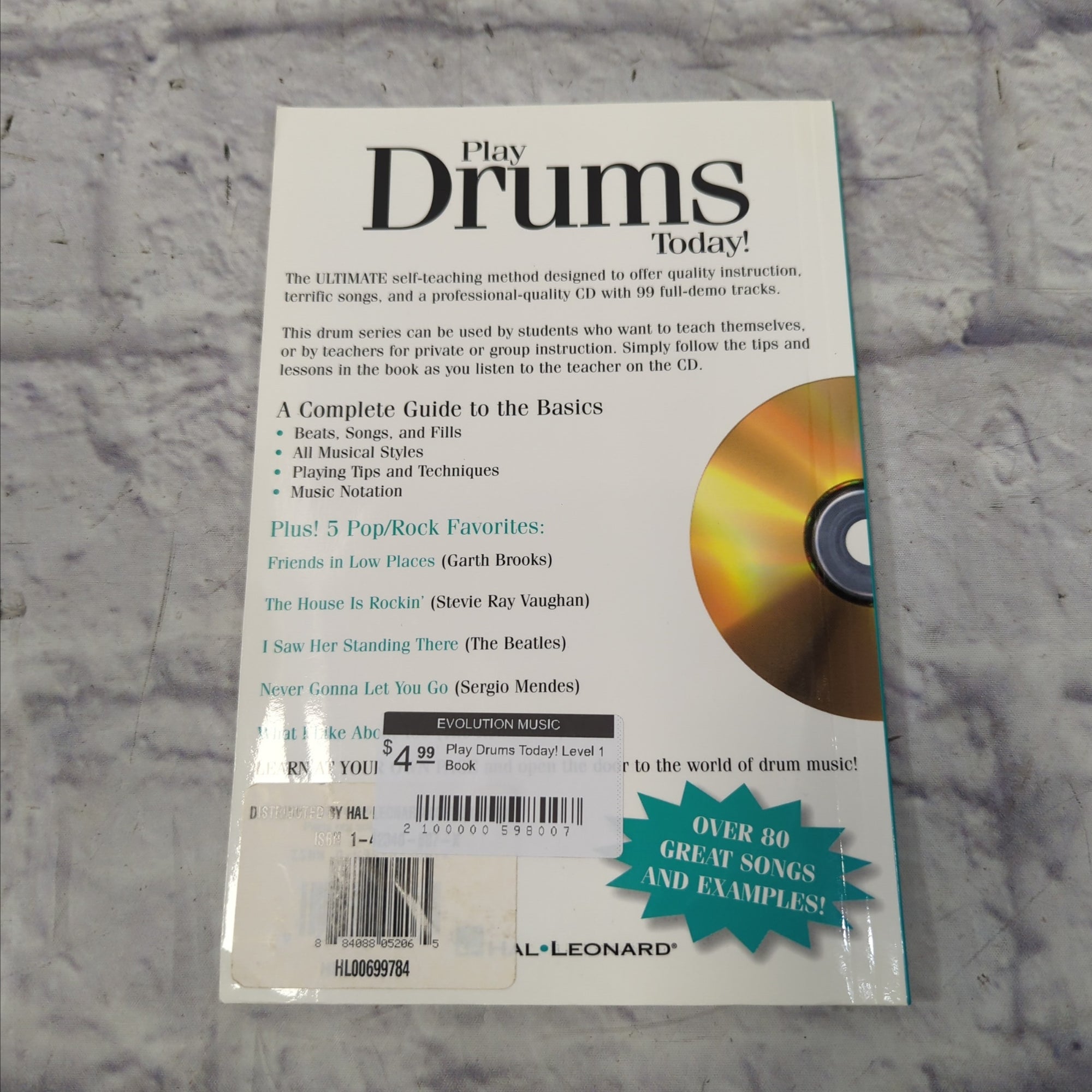 Play Drums Today! Level 1 Book