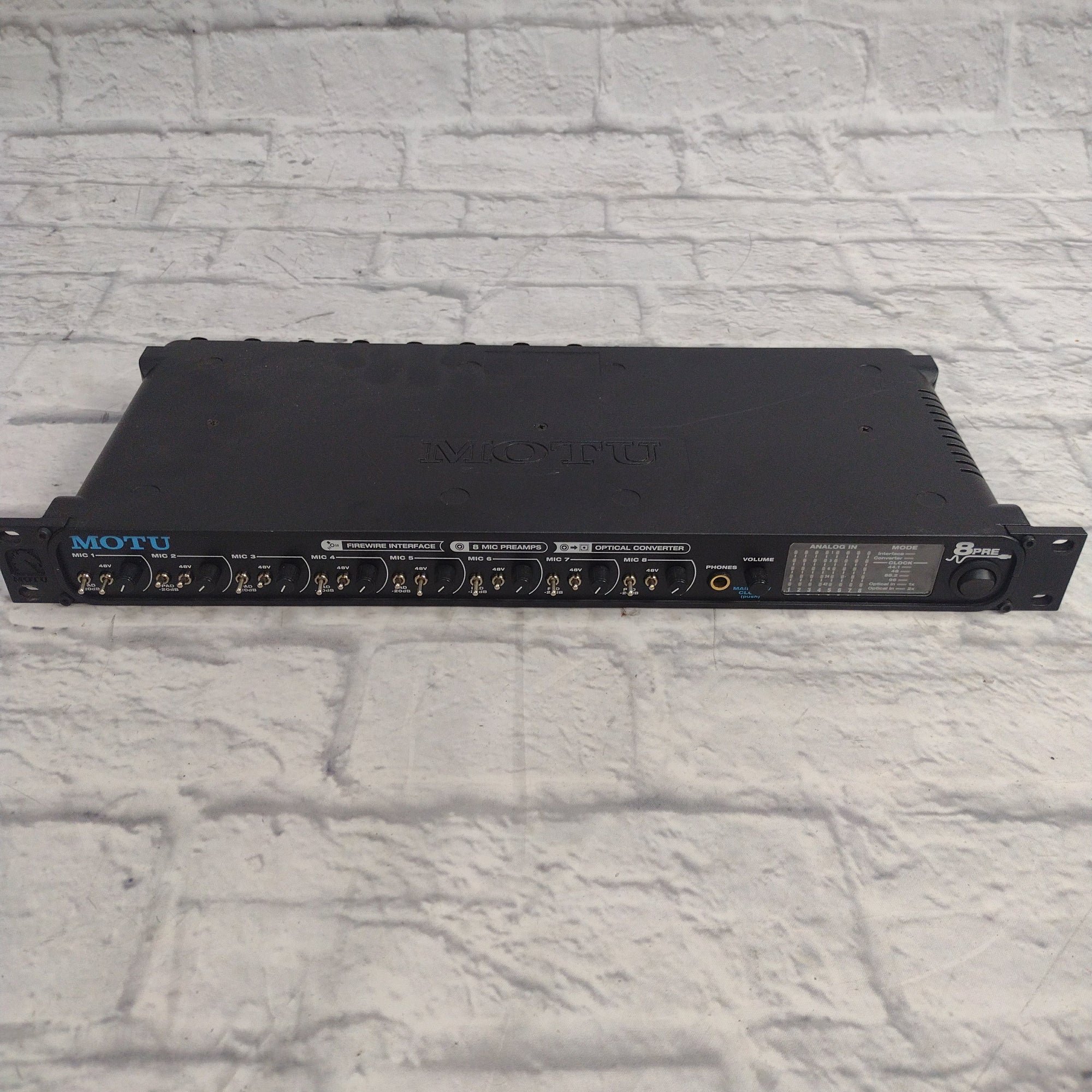 Motu 8pre Firewire Audio Recording Interface