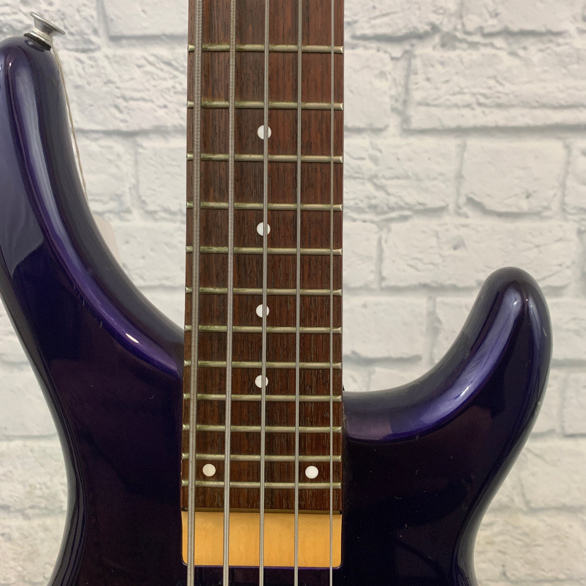 Jackson Professional 5 String Bass Guitar Blue Active Pickups