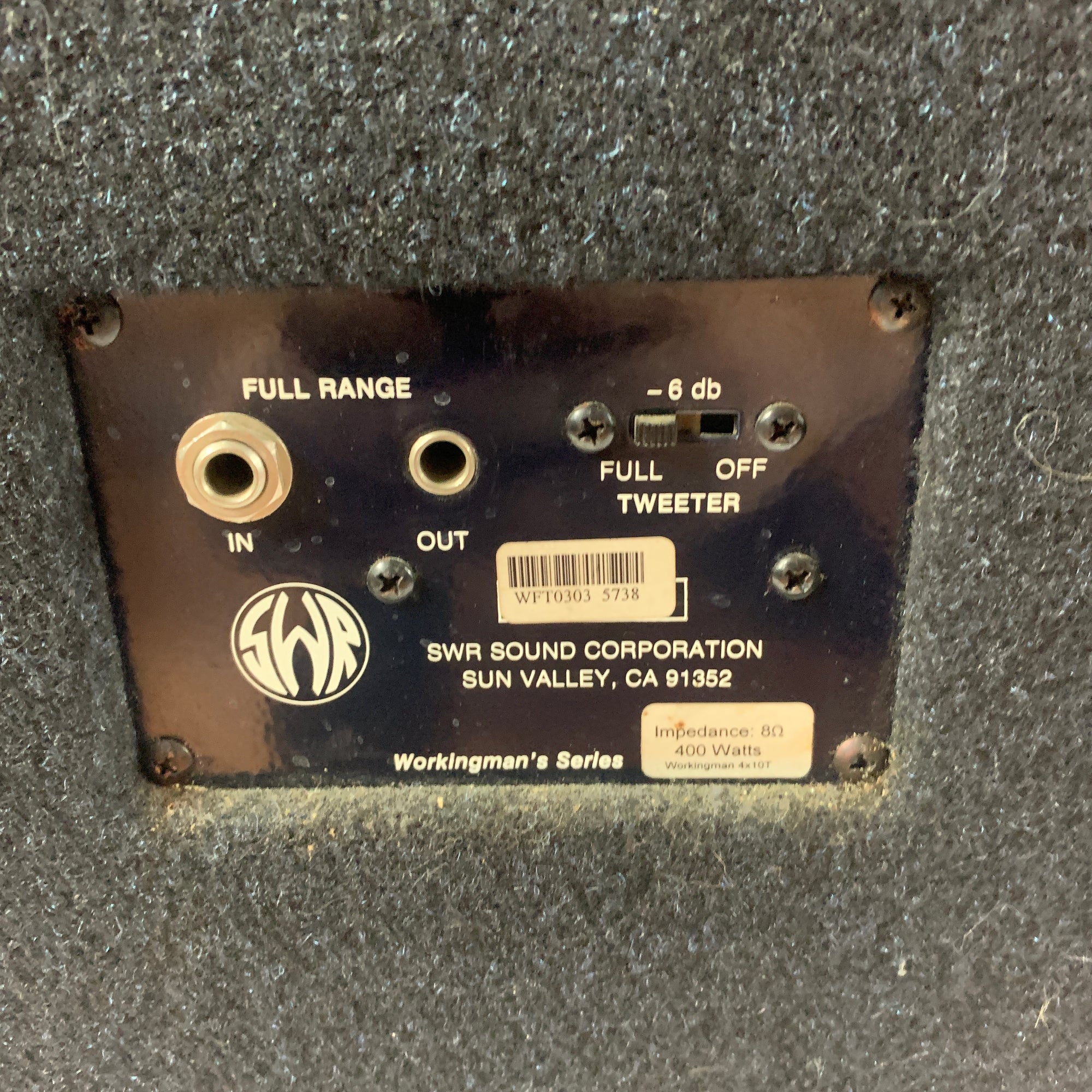 SWR WM410 Bass Cab