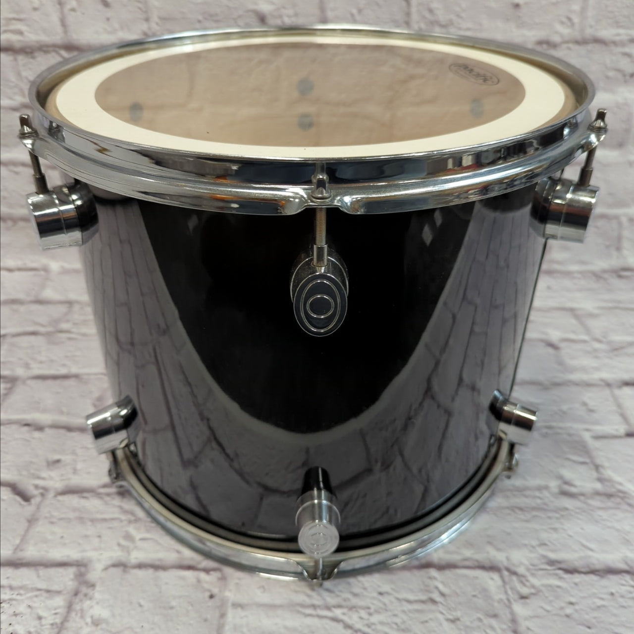 pacific 14 Floor Tom Black Single Mount