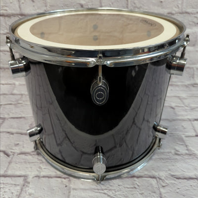 pacific 14 Floor Tom Black Single Mount