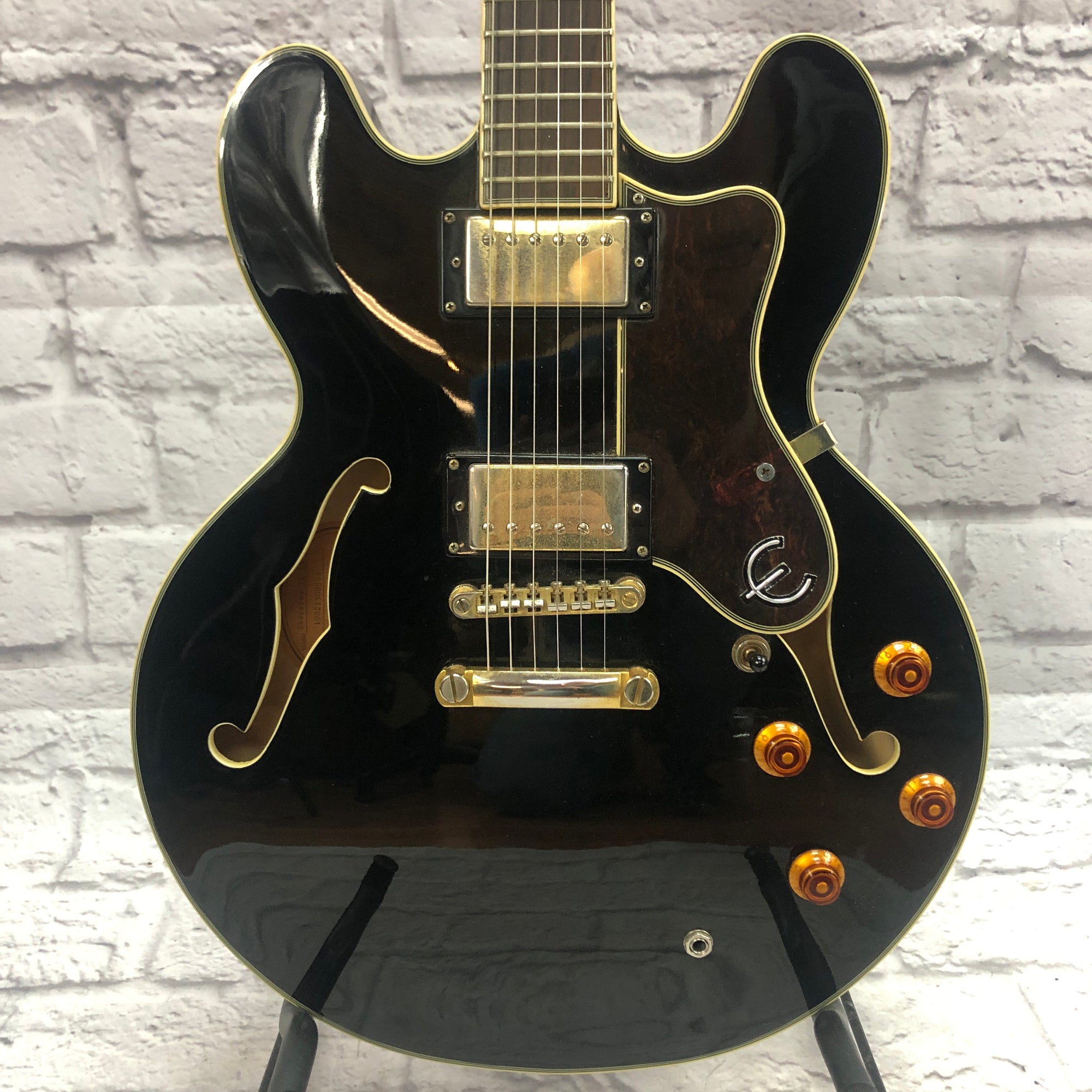 2010 Epiphone Sheraton II Semi-Hollow Guitar w/ Case - Evolution Music