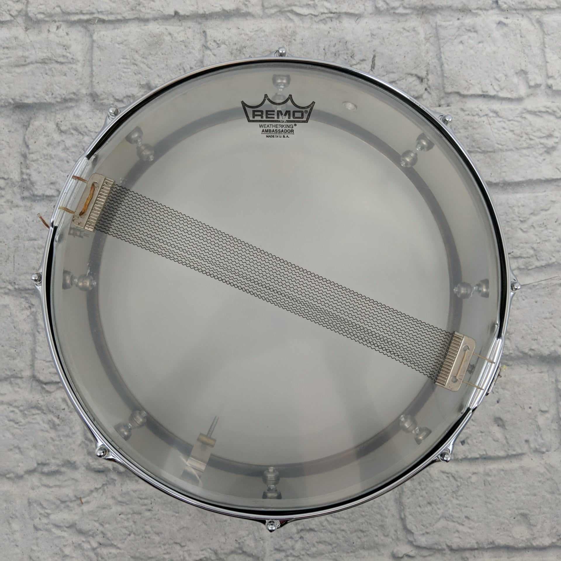 Slingerland Festival Model 5x14" 8-Lug Chrome Over Steel Snare Drum 1970s