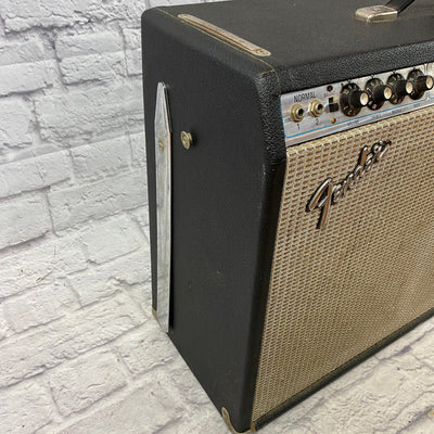 Vintage 1973 Fender Twin Reverb Silverface Guitar Combo Amp