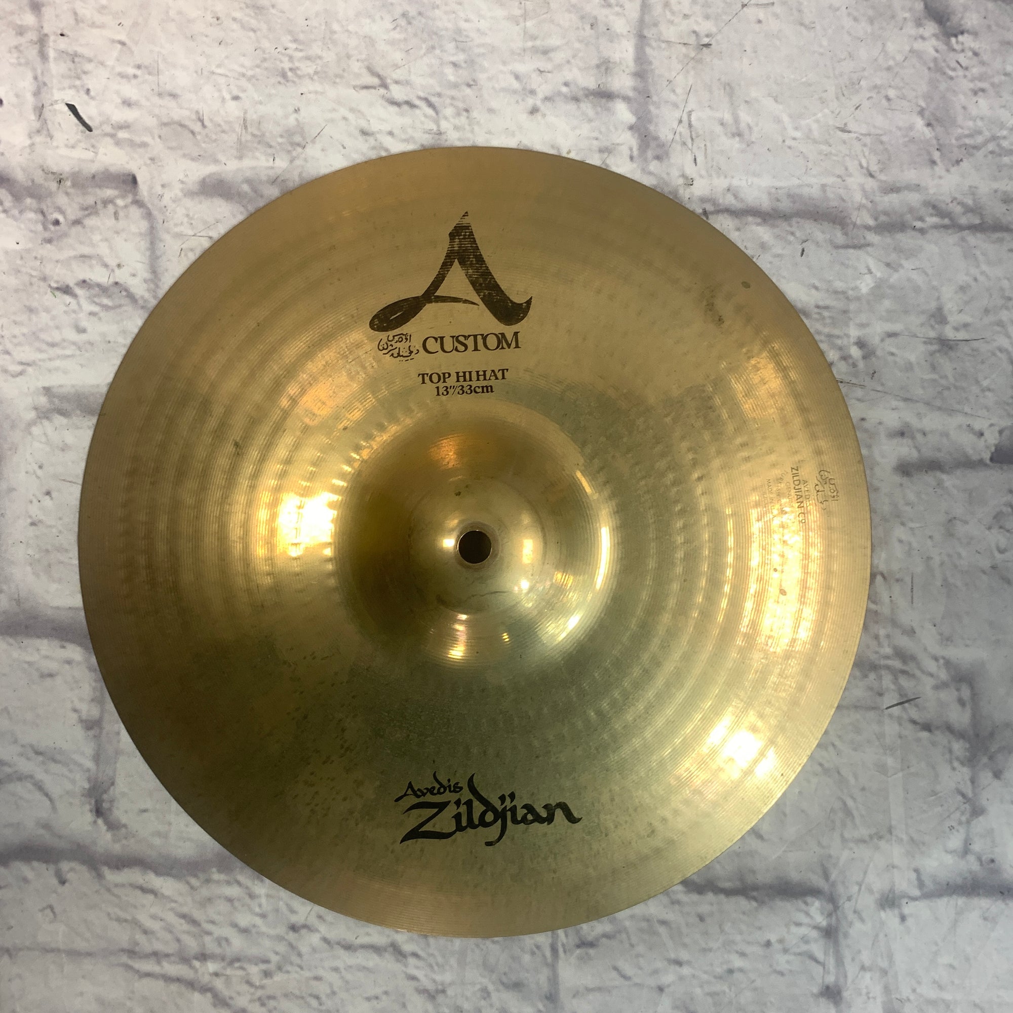 Zildjian A Custom Top Hat Cymbal 13"