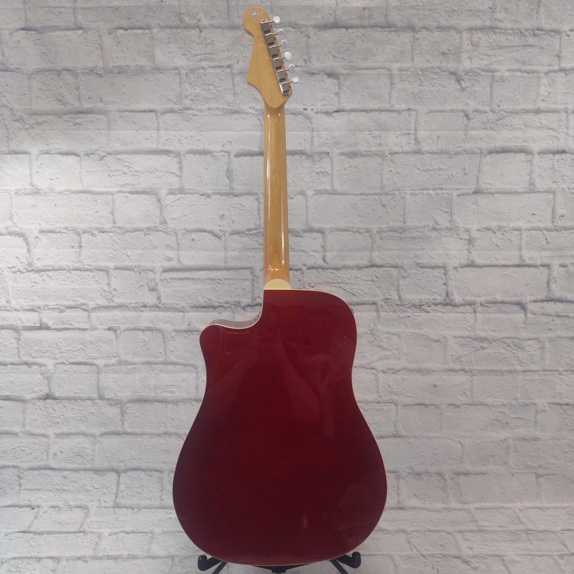 Fender SCE Sonoran Candy Apple Red Acoustic Guitar