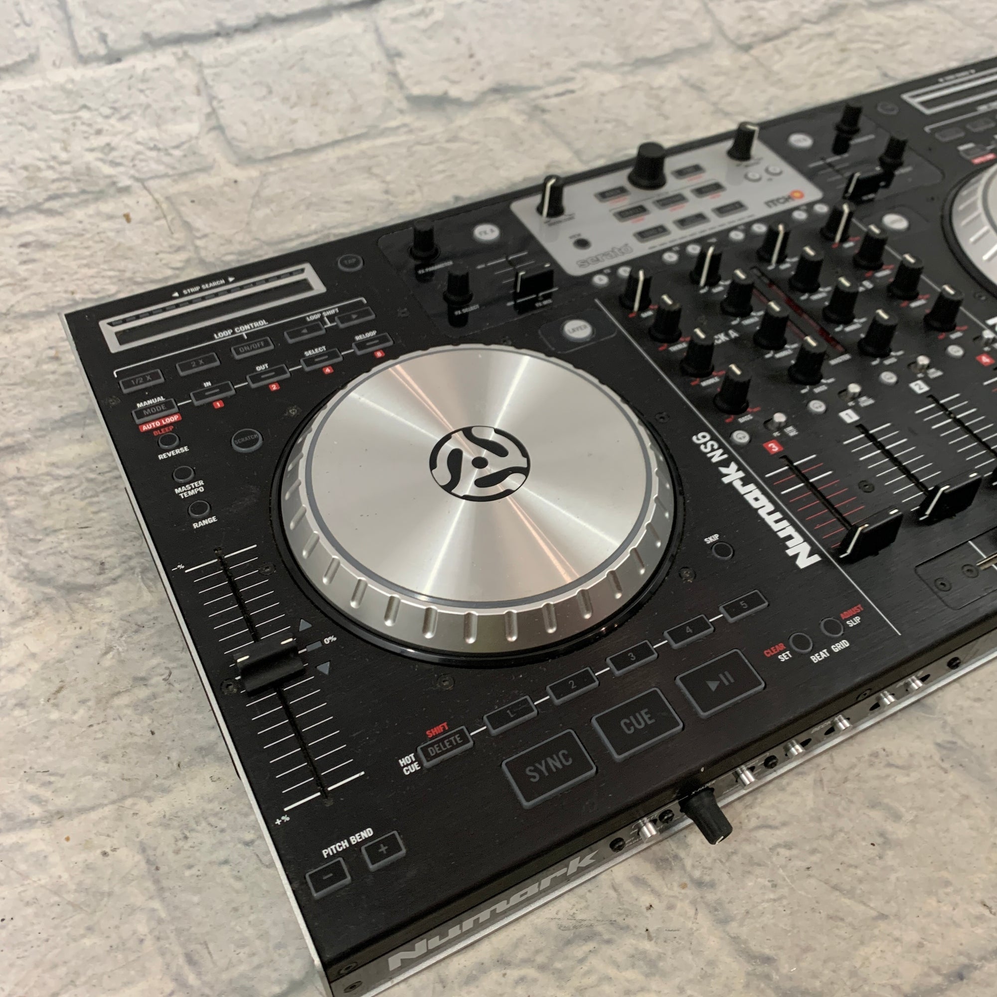 Numark NS6 Digital DJ Controller Serato AS IS