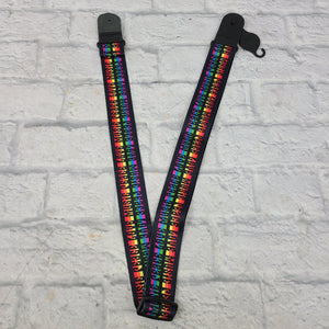 Planet Waves Woodstock Peace Love Music Nylon Guitar Strap