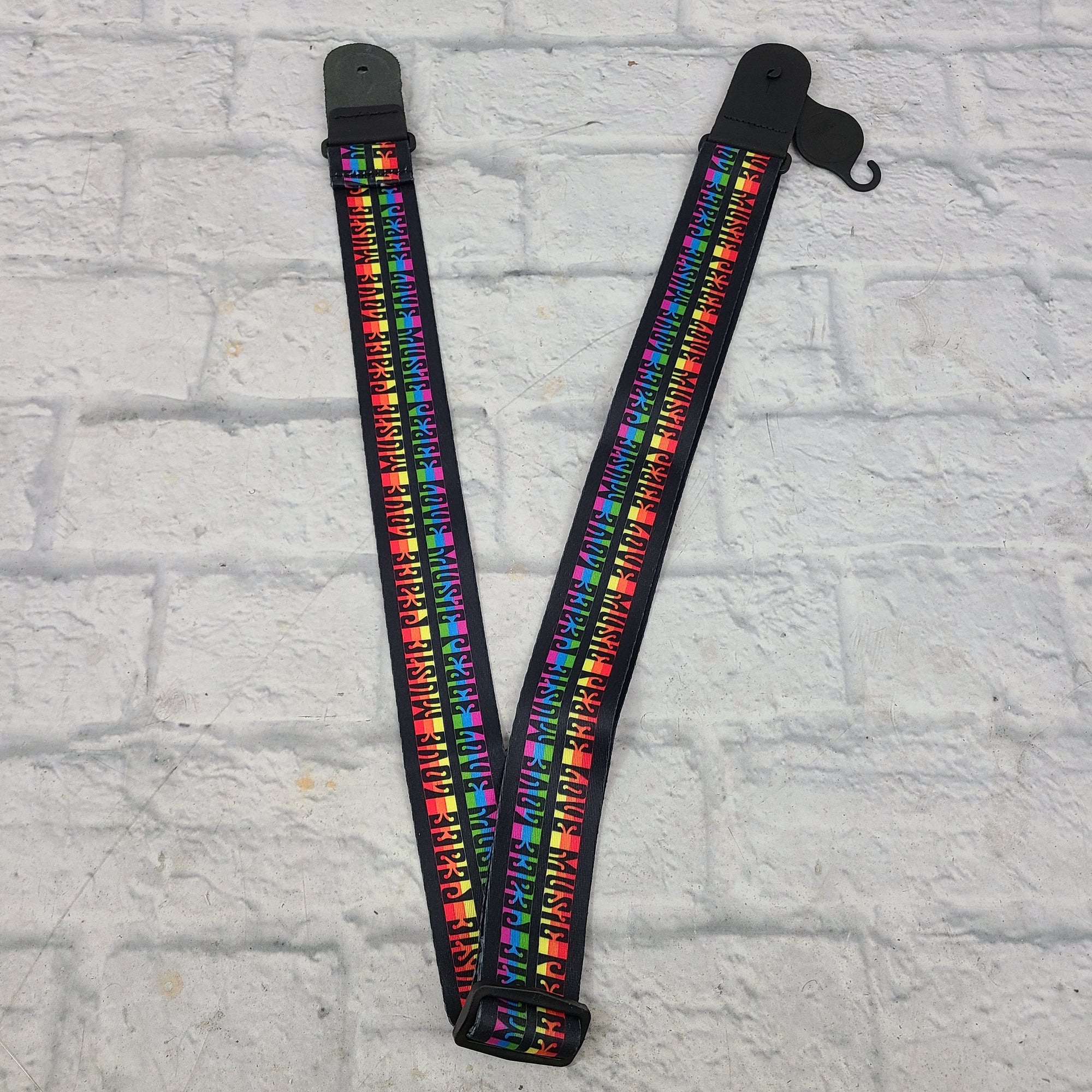 Planet Waves Woodstock Peace Love Music Nylon Guitar Strap
