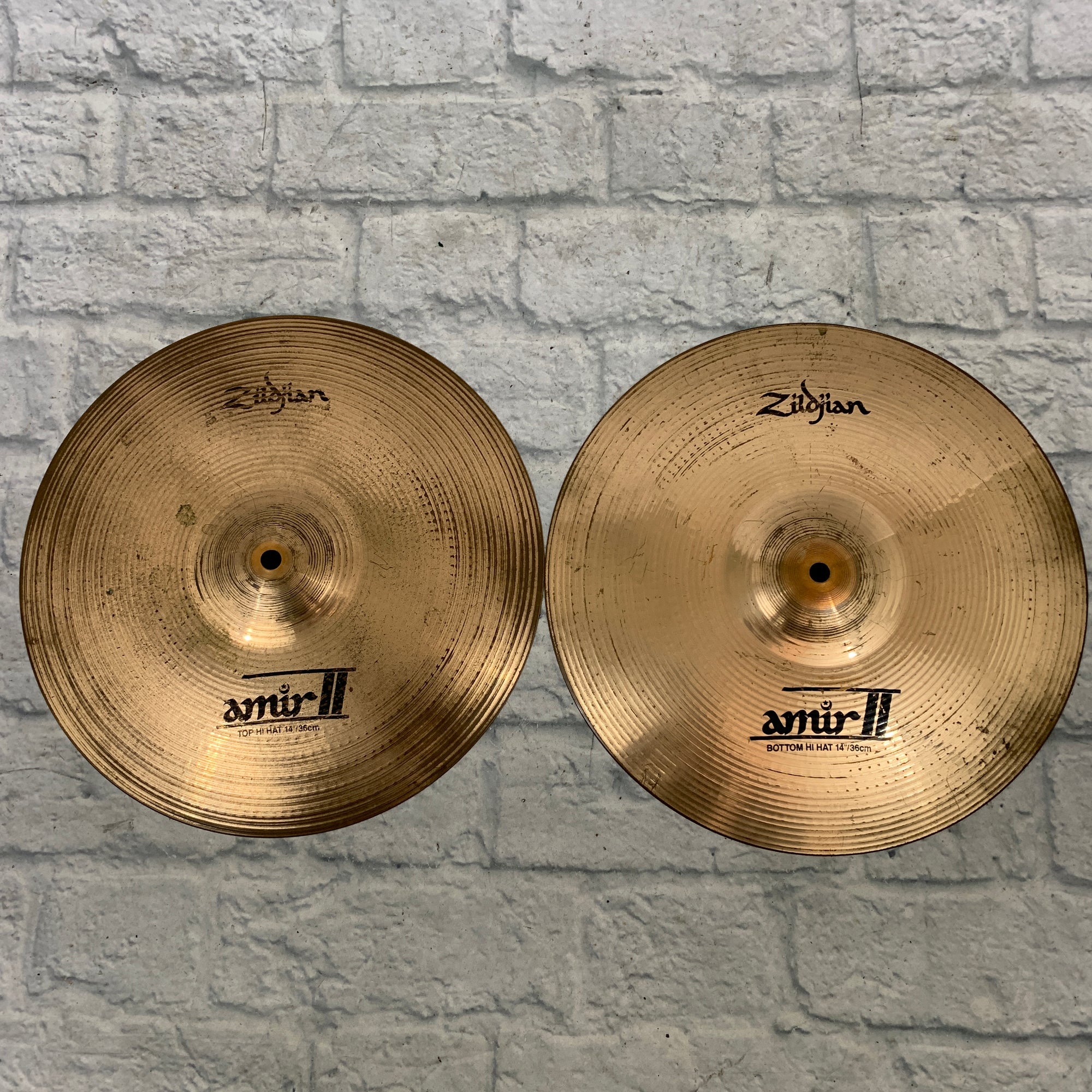 Zildjian Amir II 14" Hi Hat Pair