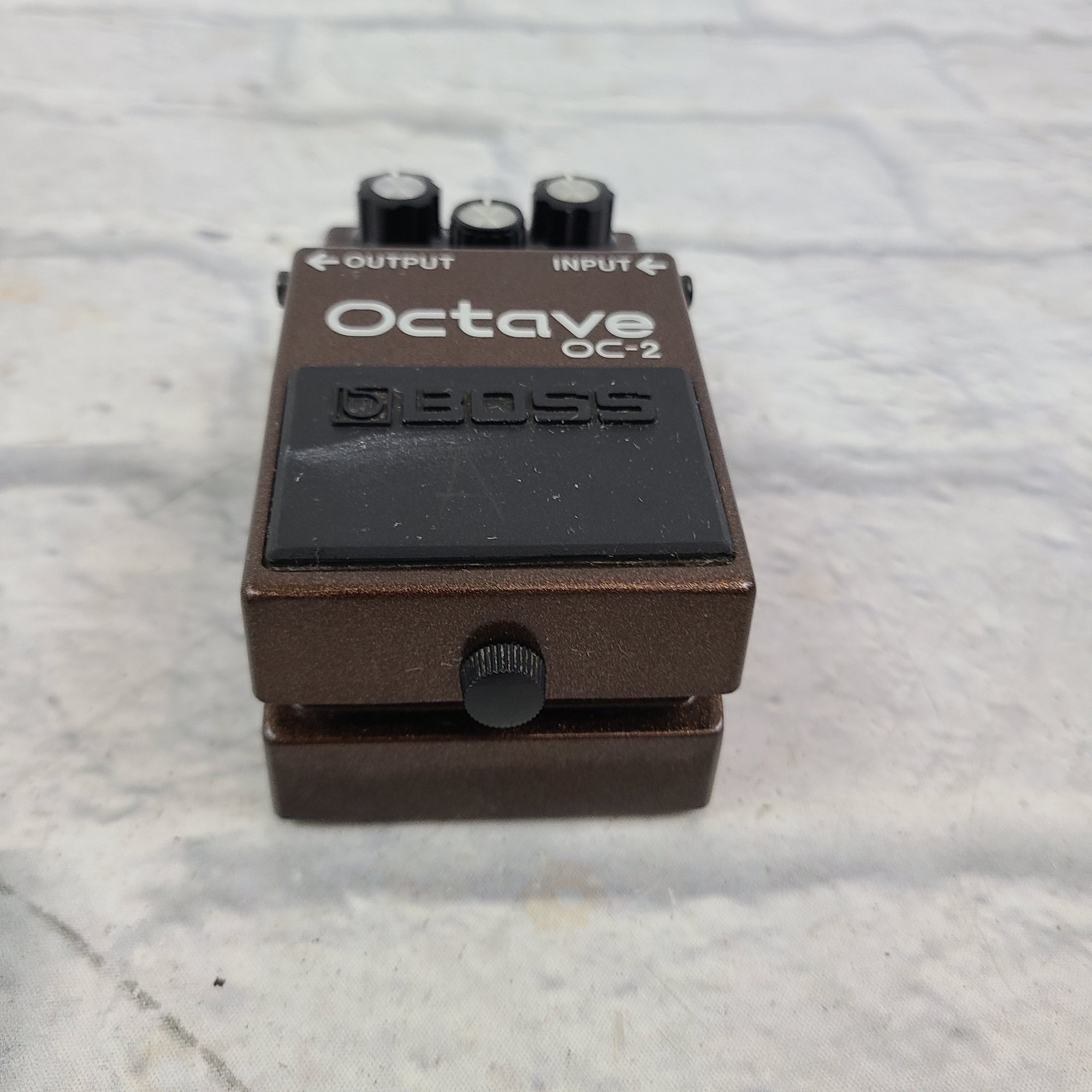 Boss OC-2 Octave Pedal (Taiwan Black Label) w/ PSA-120T Adapter