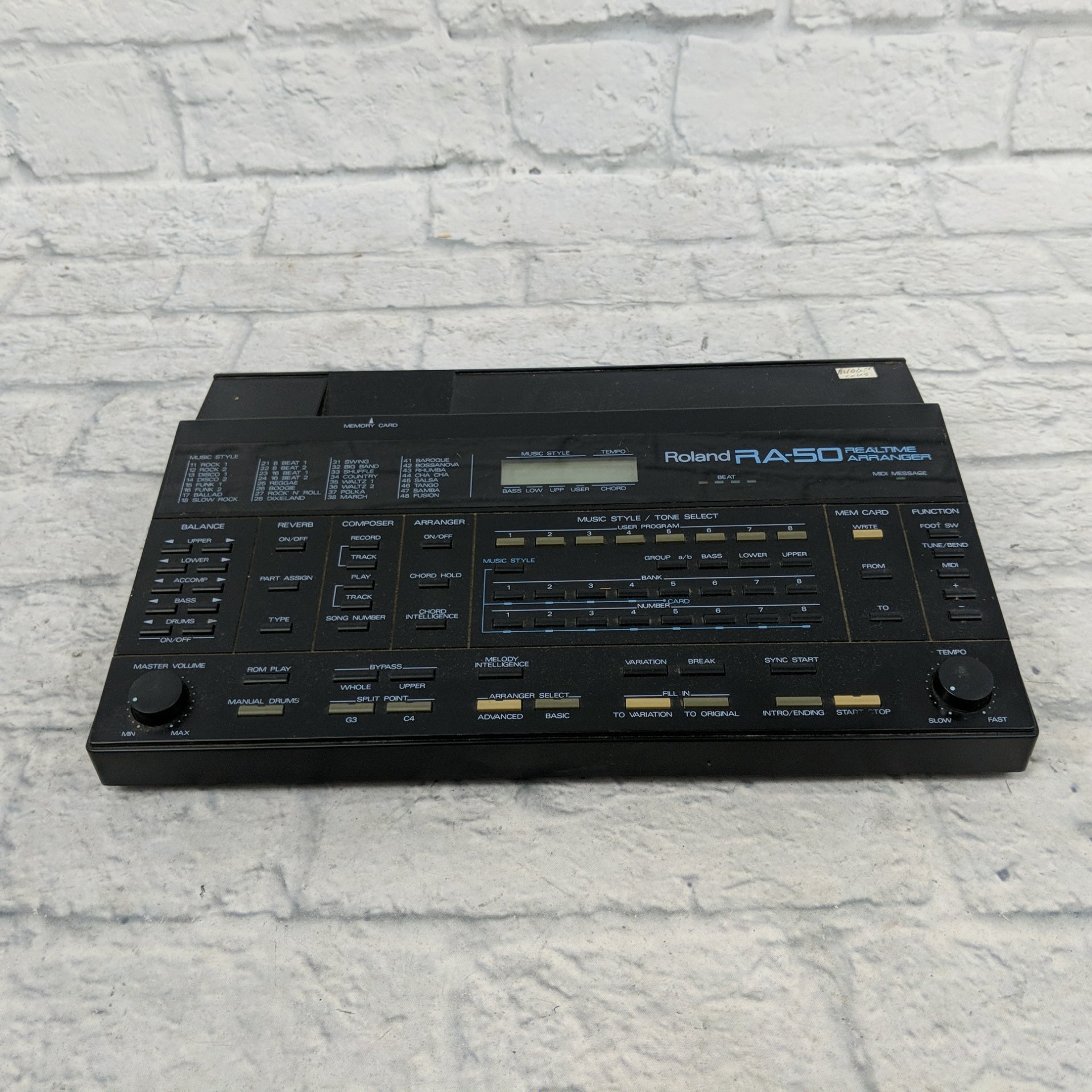 1980s Roland RA-50 Real Time Arranger