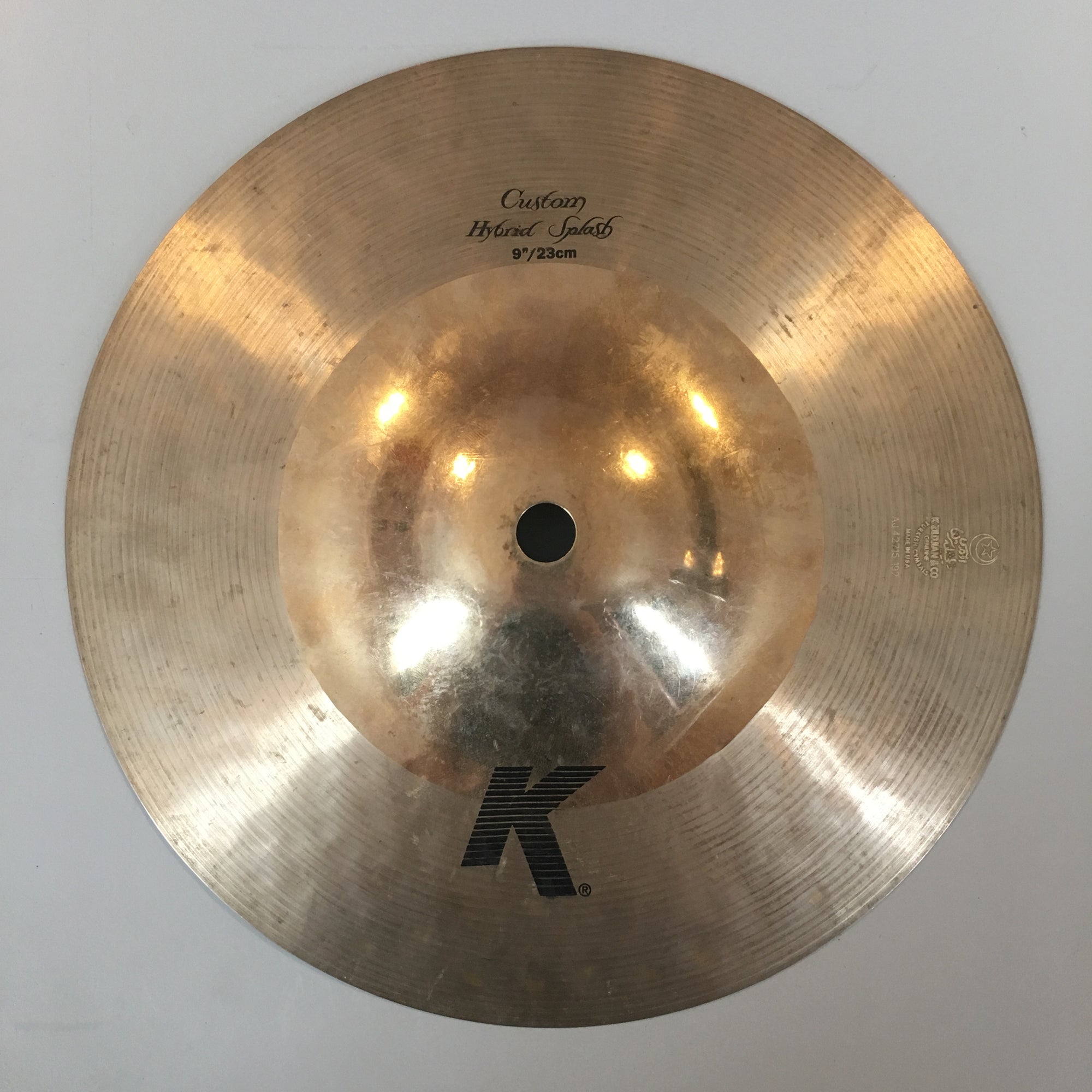 Zildjian K Custom Hybrid 9in Splash Cymbal