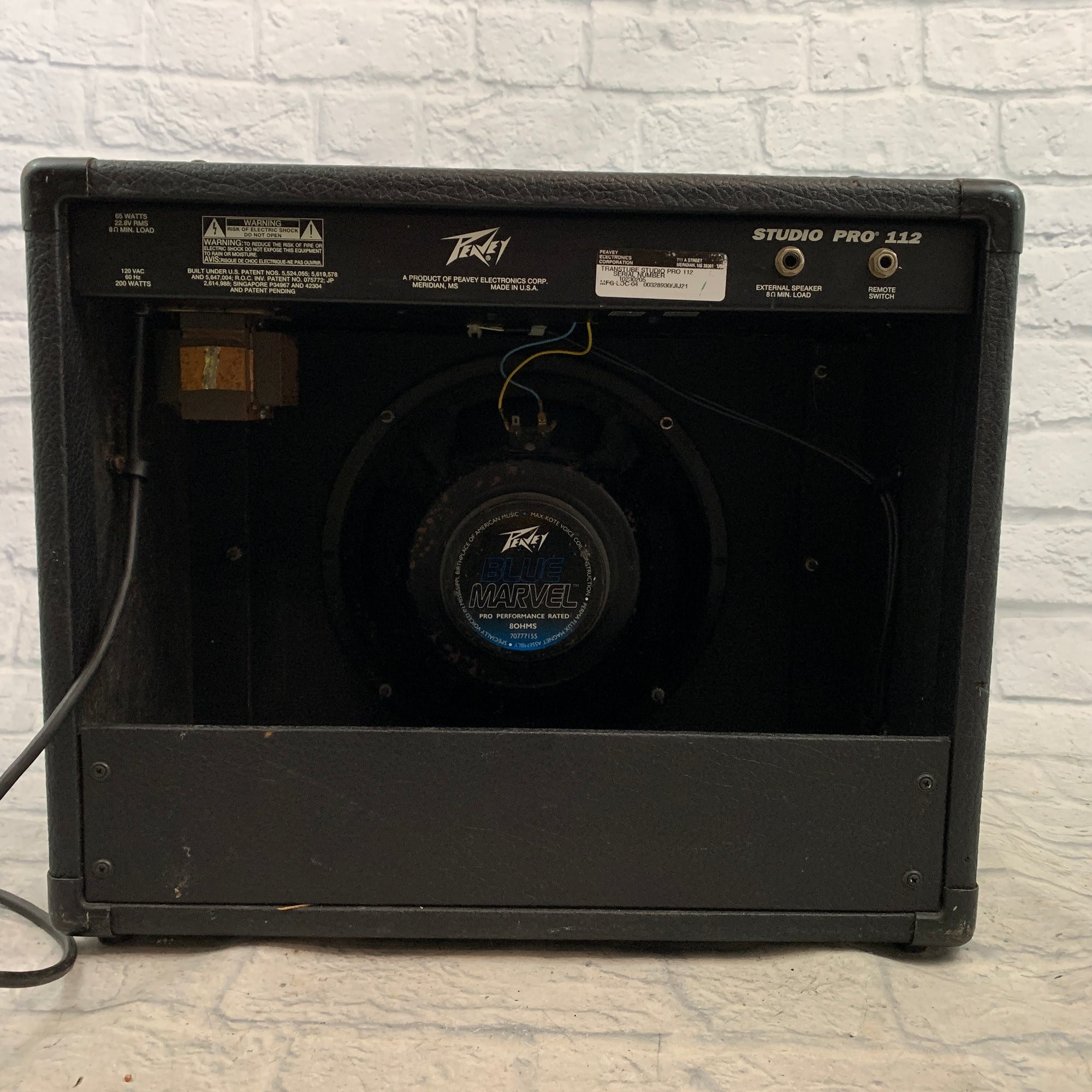 Peavey Studio Pro 112 Guitar Combo Transtube