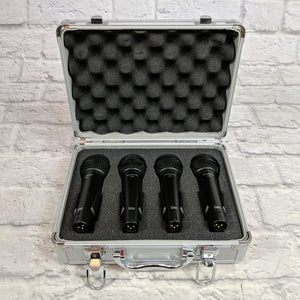 Audix F-50 Band Pack Set of 4 Microphones w/ Flight Case