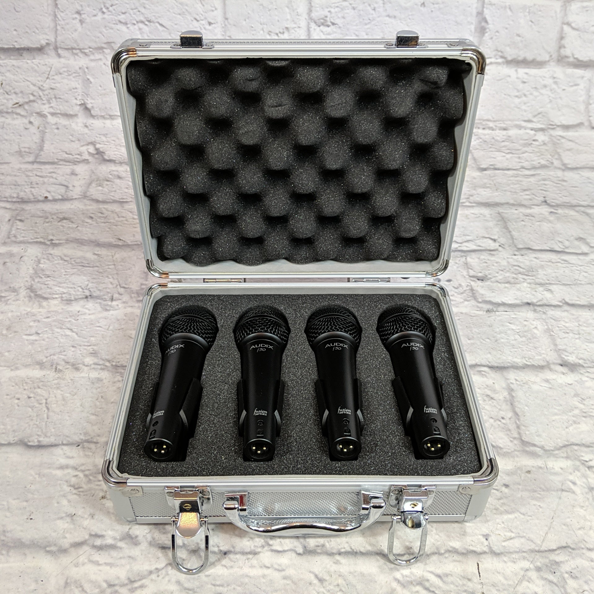 Audix F-50 Band Pack Set of 4 Microphones w/ Flight Case