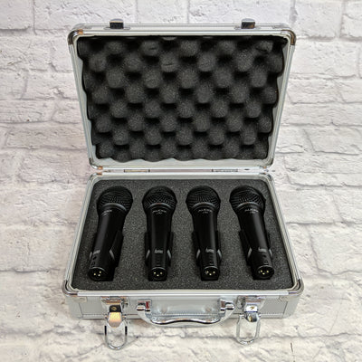 Audix F-50 Band Pack Set of 4 Microphones w/ Flight Case