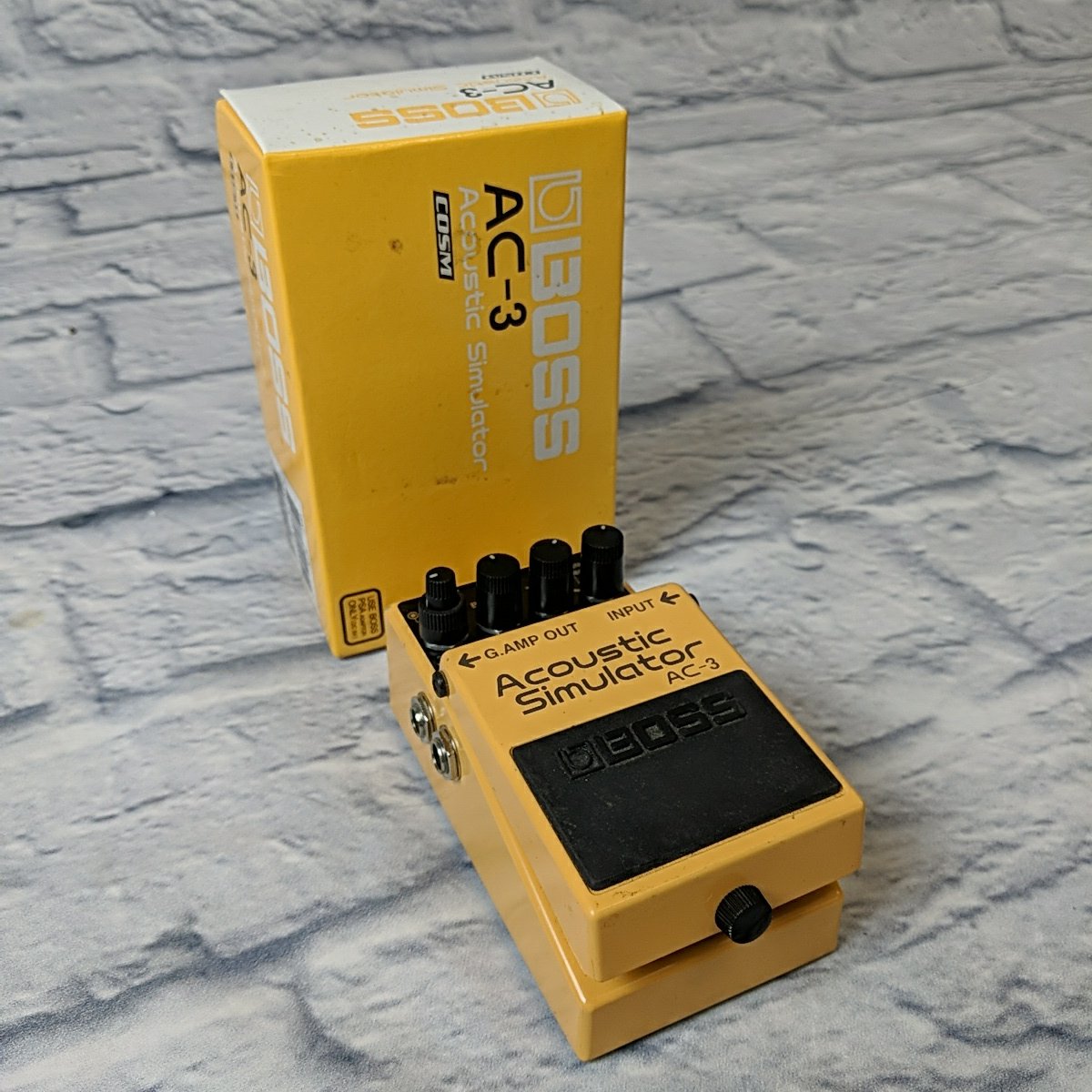 boss ac 3 pedal Boss AC-3 Acoustic Simulator Pedal