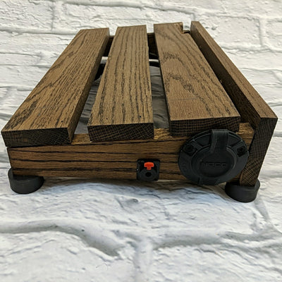 Custom Hardwood Pedal Board