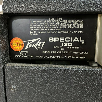 Peavey Special 130 Guitar Combo Amp