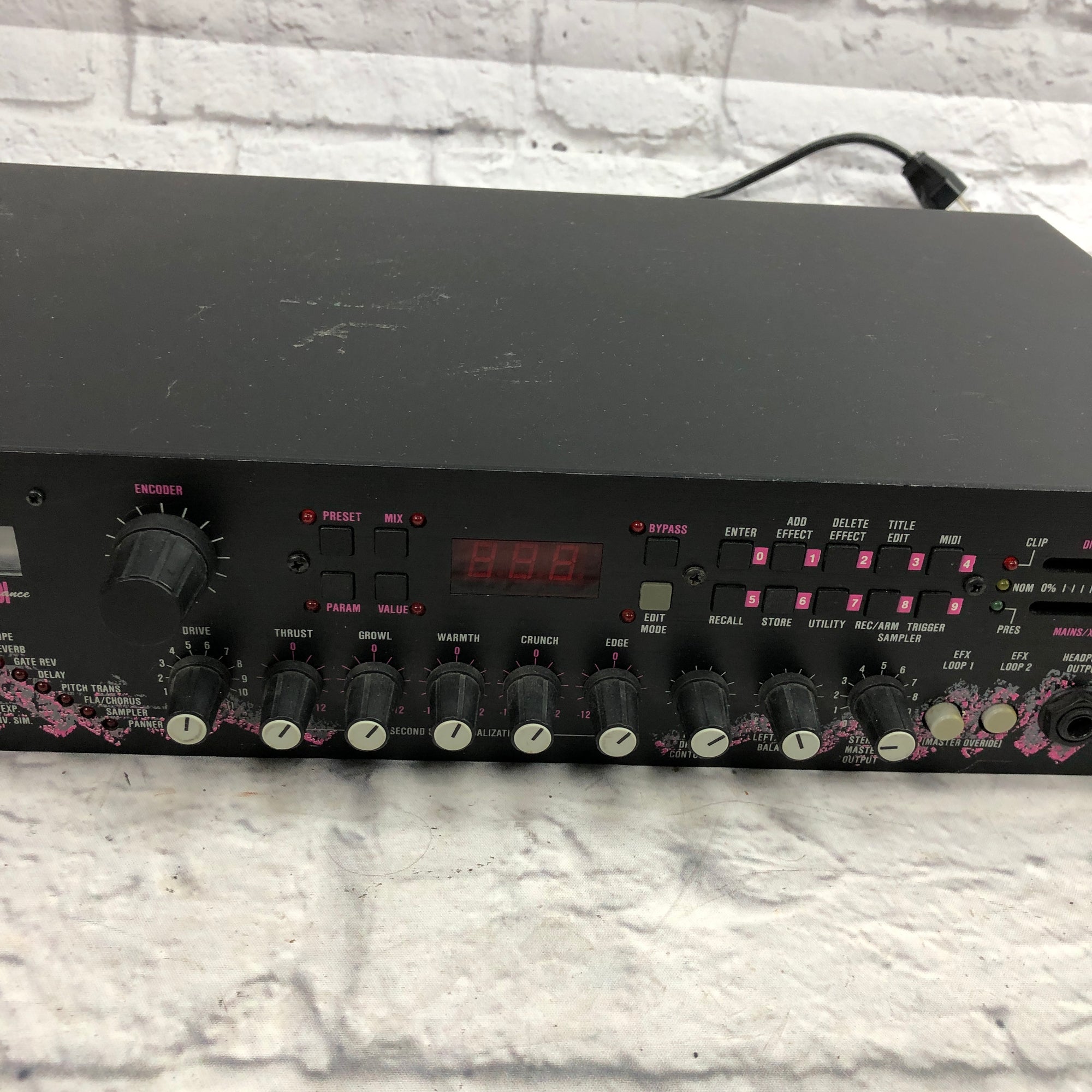 ART SGX 2000 Tri-Channel Digital Effects Tube Pre-Amp Rack Mount System