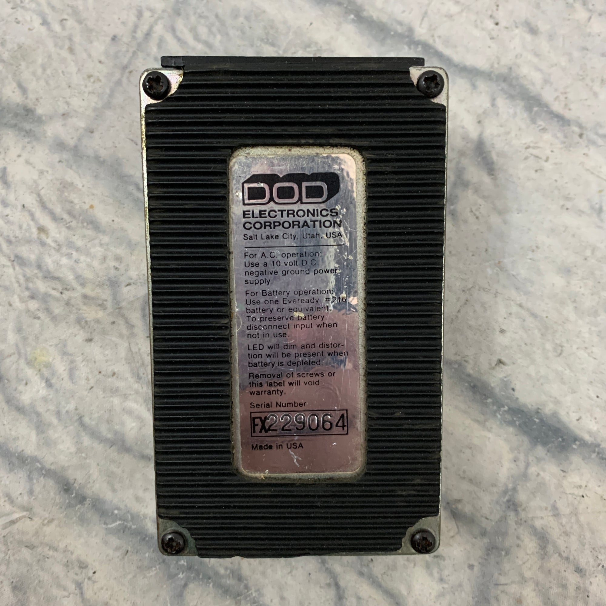 DOD FX70 Stereo Flanger Pedal - Evolution Music