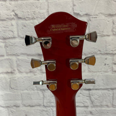 Squier 20th Anniversary Red M-50 Electric Guitar