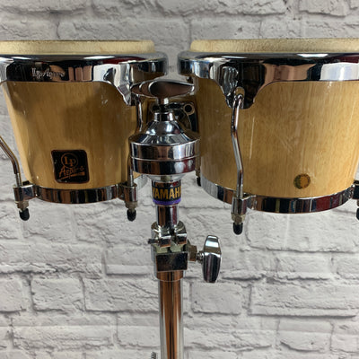 Latin Percussion Aspire Bongos w/ stand