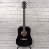 Fender FA-100 Acoustic Guitar - Black