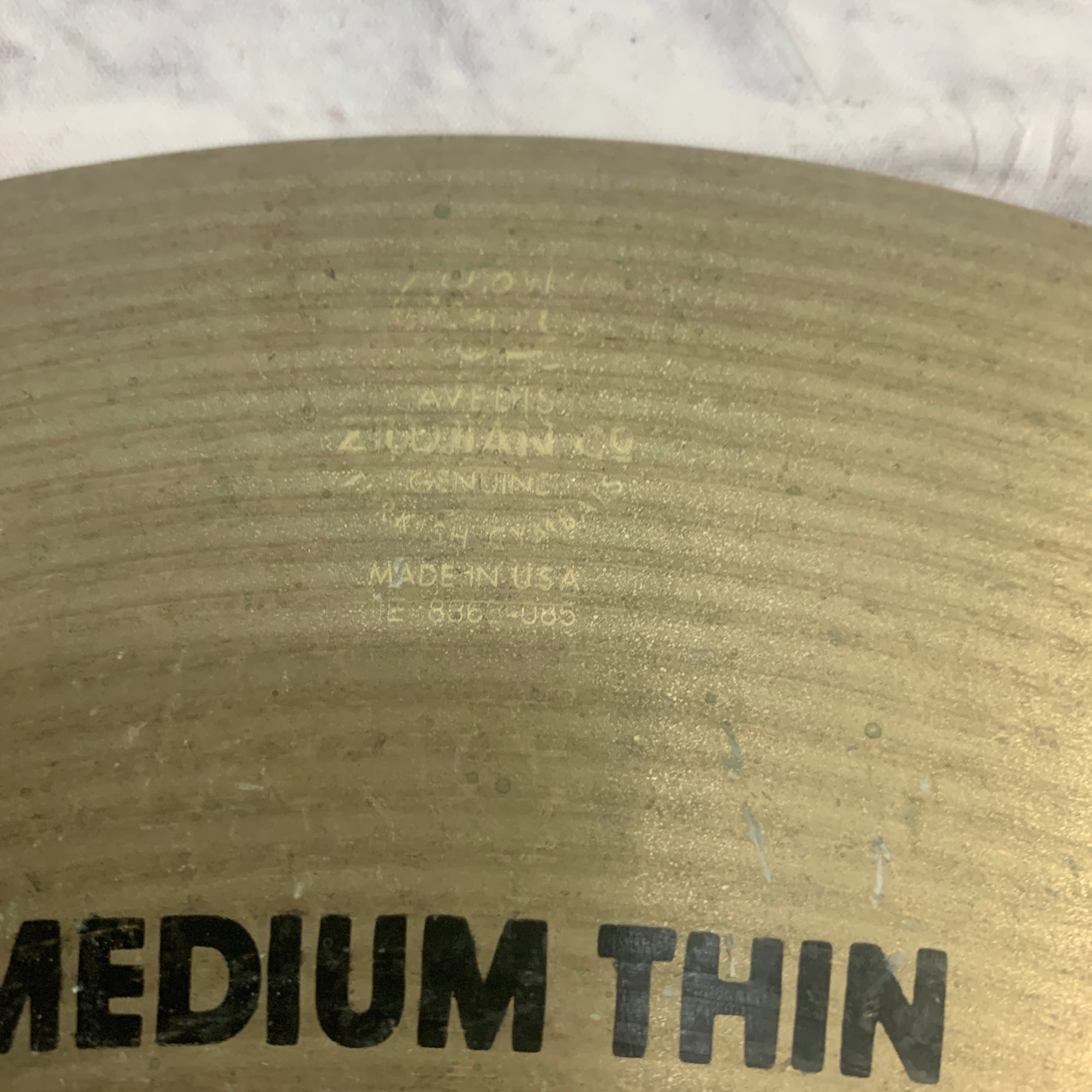 Zildjian Avedis Medium Thin Crash Cymbal