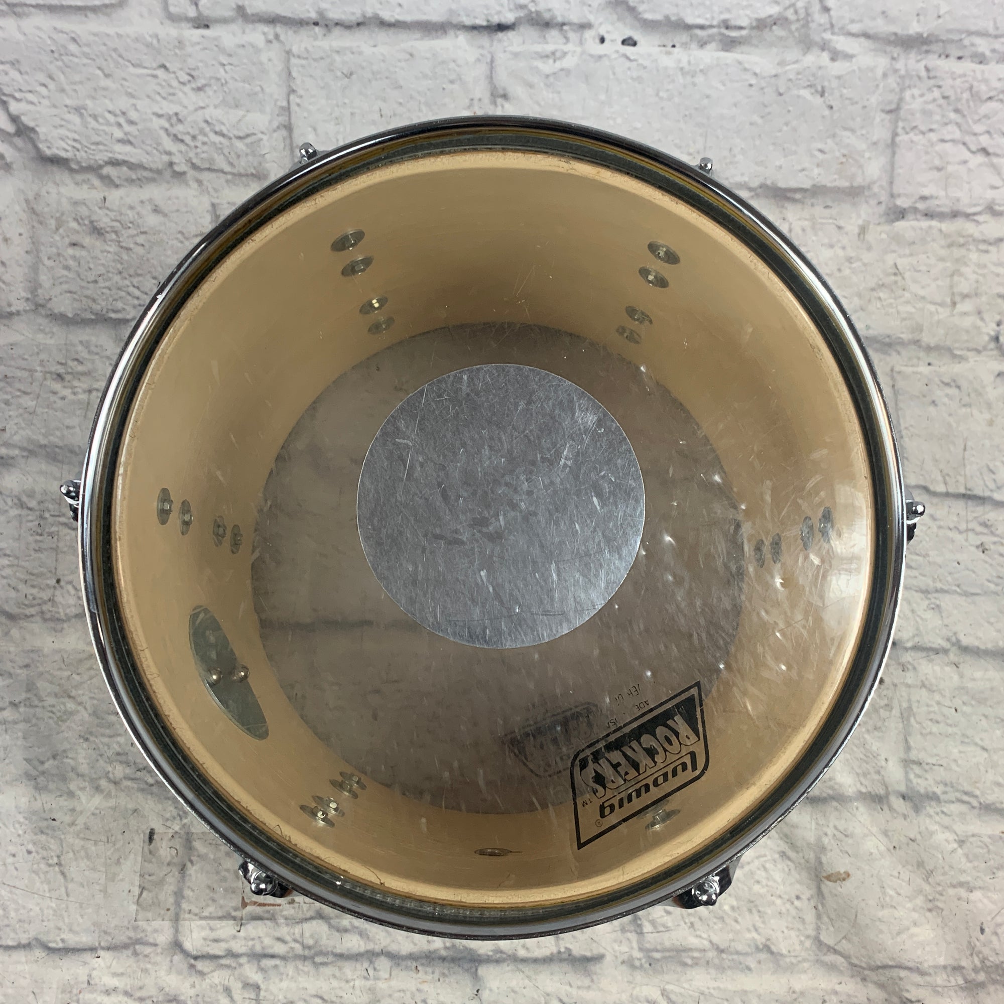 Ludwig 12x8 Silver Sparkle 1990s Rack Tom