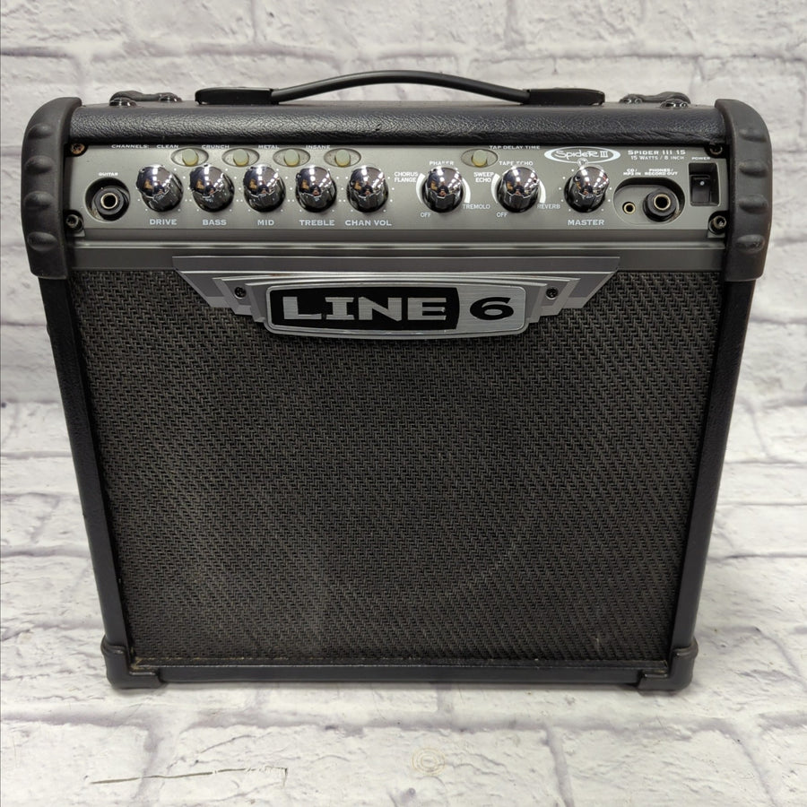 Line 6 Spider III 15 Watt Guitar Combo Amp