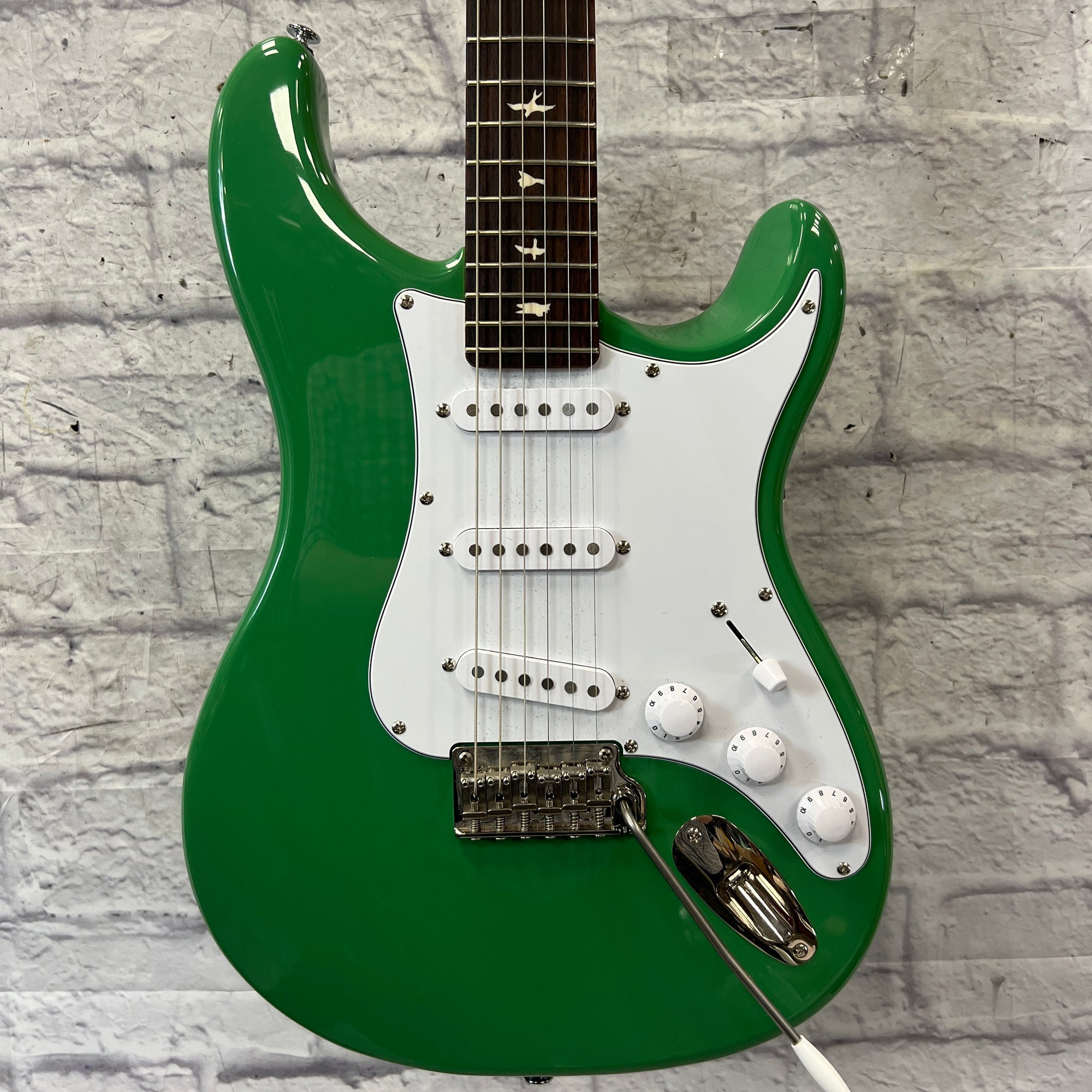 ギター Paul Reed Smith SE Siver Sky Ever Green PRS SE Silver Sky Electric Guitar Evergreen | Guitar Center