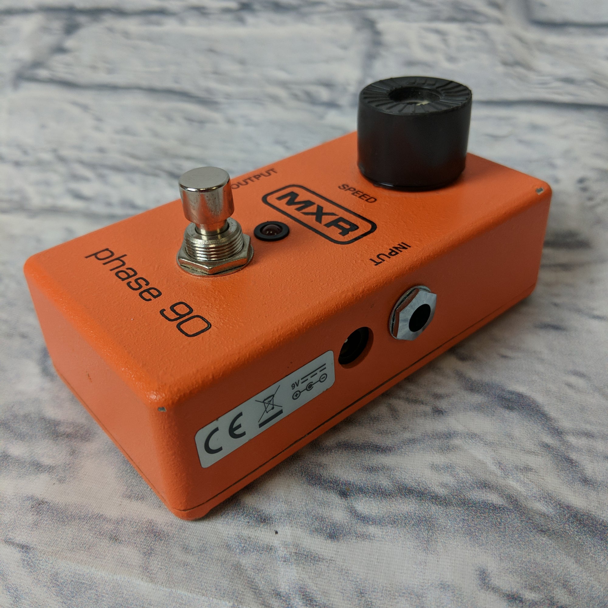 MXR Phase 90 Phase Shifter Pedal for Electric Guitar with Block Logo