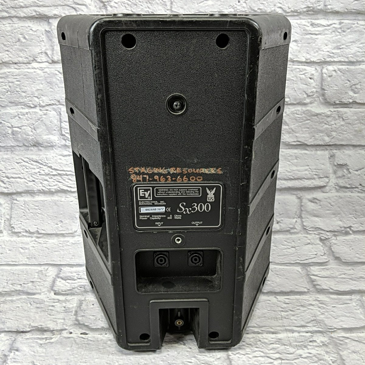Electro-Voice SX300 Speaker w/ Cover - Evolution Music