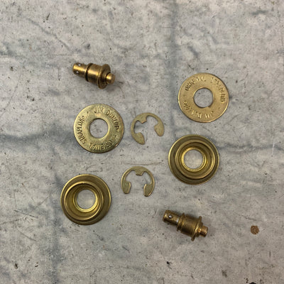 Dunlop Original Straplok Strap Lock System Gold BSL01