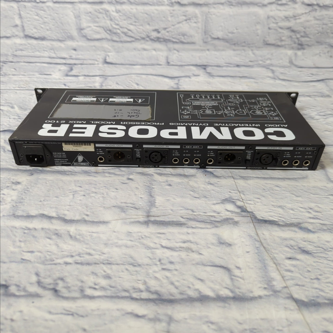 Behringer Composer MDX2100 Dynamics Processor Rack