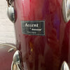 Ludwig Accent Drumkit Drum Kit Red