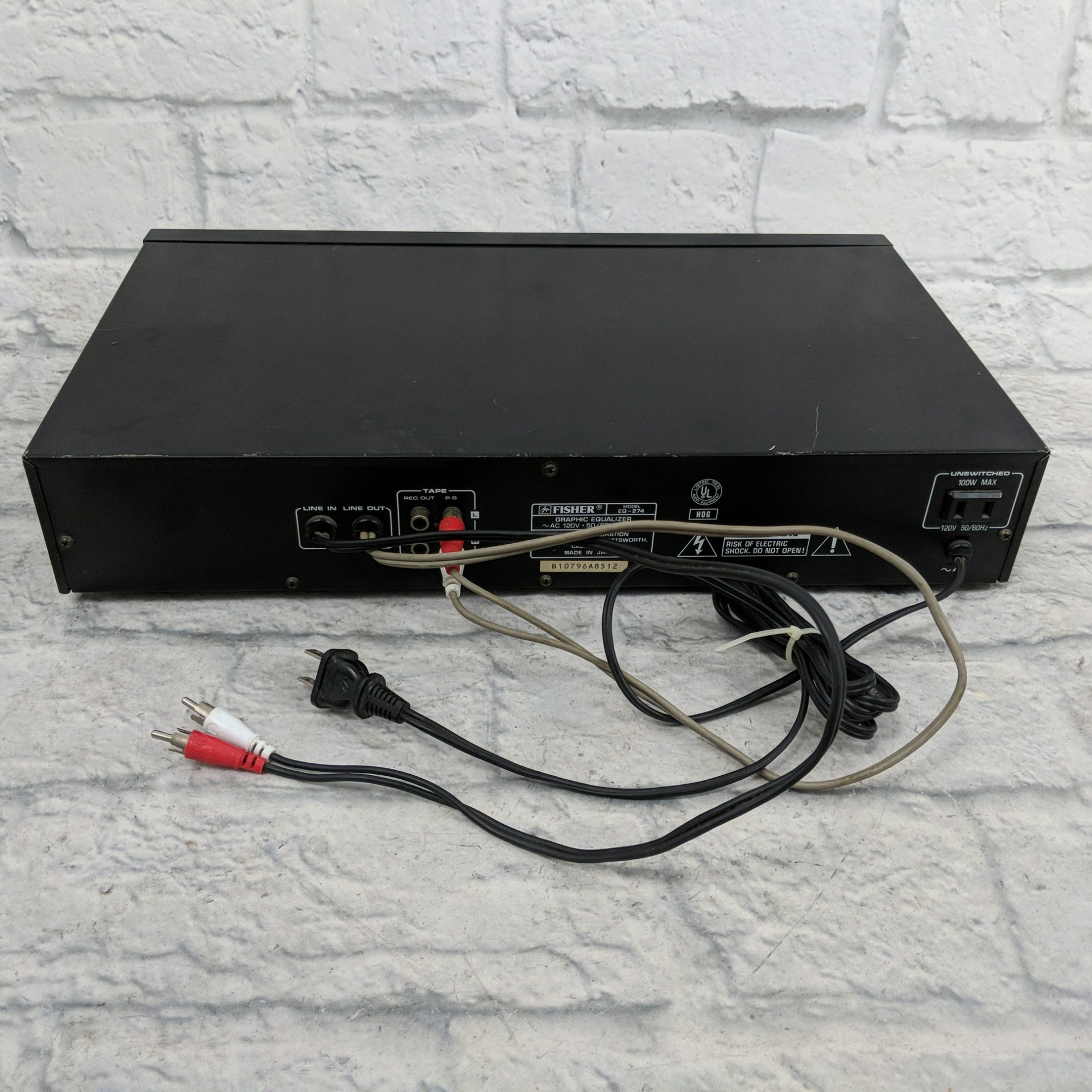 Fischer Studio Standard EQ-274 Stereo Graphic Equalizer