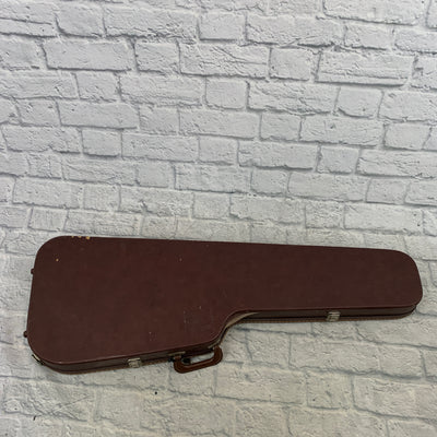 Unknown Brown Hard Case For Electric Guitar