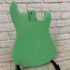 Solid Ash Surf Green Guitar Body Electric Guitar Body - New Old Stock!