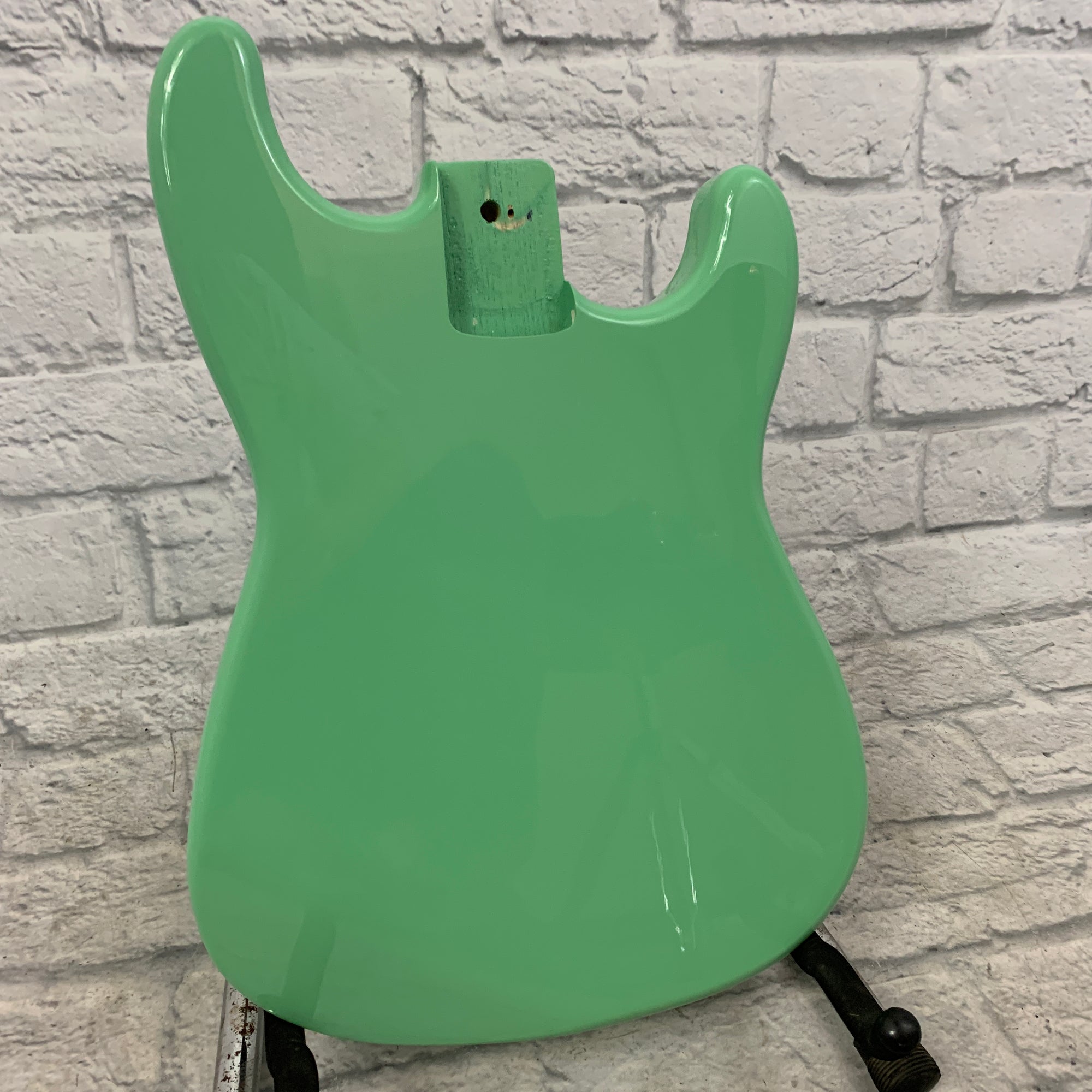 Solid Ash Surf Green Guitar Body Electric Guitar Body - New Old Stock!