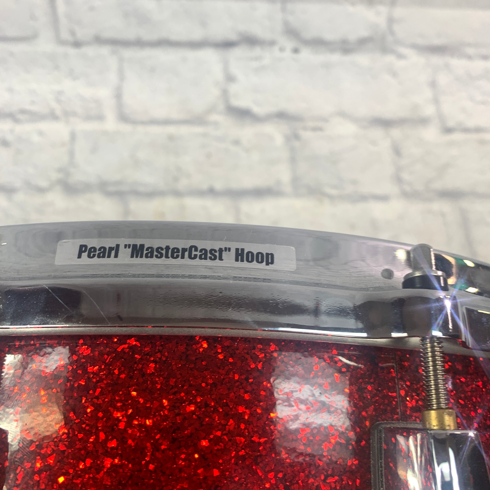 Pearl Masters Studio Birch Snare Red Sparkle 14