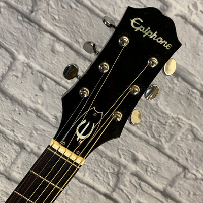 Vintage Epiphone Japan Left Handed Acoustic Guitar