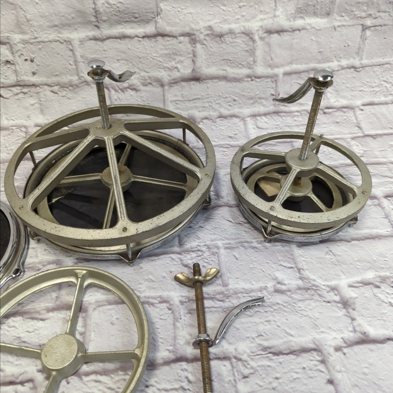 Unknown Lot of 3 Rototoms for Parts or Repair